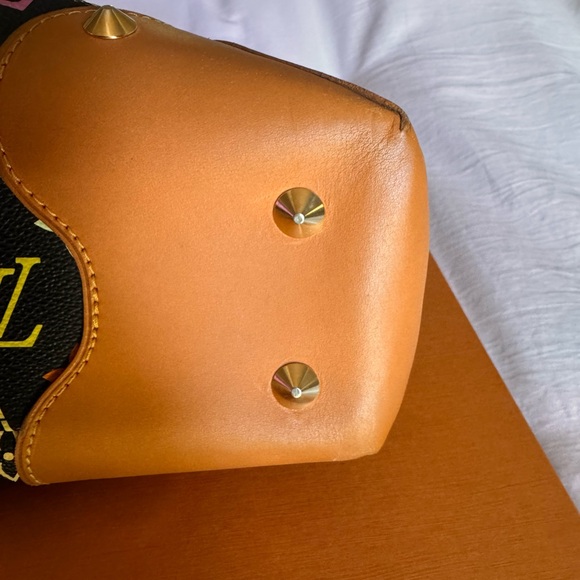 Louis Vuitton Multicolor Monogram Bag Judy Vintage Authentic - Picture 10 of 13